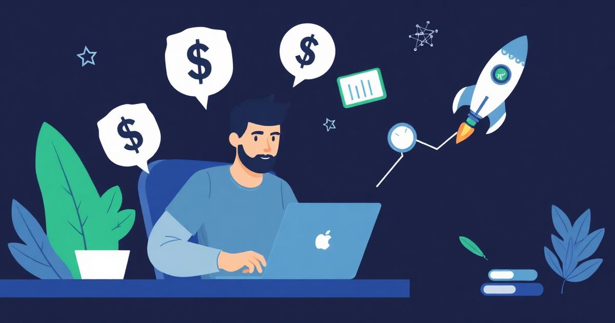 Developer founder working on zero-budget SaaS marketing